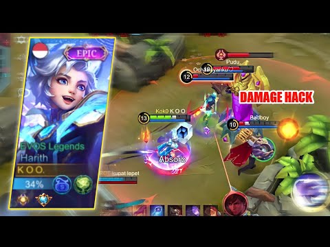 GLOBAL HARITH COMBO AGGRESSIVE DESTROY ENEMY USE THIS WAY | HARITH TOP GLOABL|MLBB