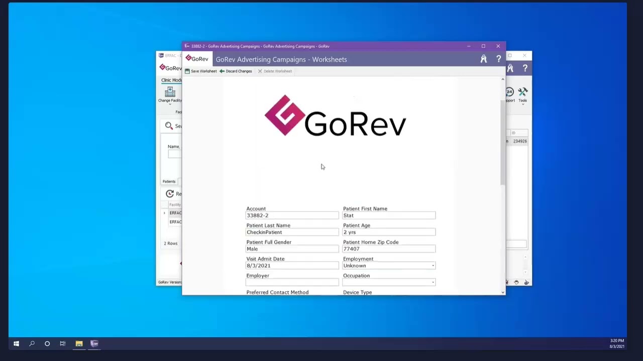 New Patient Registration