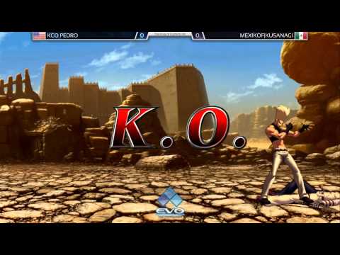 EVO2015 KOFXIII Side Tournament - KCO Pedro vs MXKOF Kusanagi
