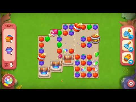 Gardenscapes Level 12693 (Hard) No Boosters SD