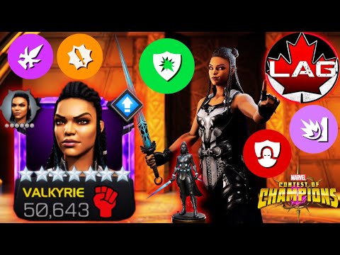 NEW 7⭐Valkyrie WAY BETTER THAN I THOUGHT!? Best Unstoppable Counter In Game! Asgardians Gala! - MCOC