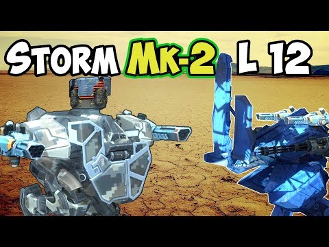 War Robots Mk2 Maxed STORM Brawling Gameplay