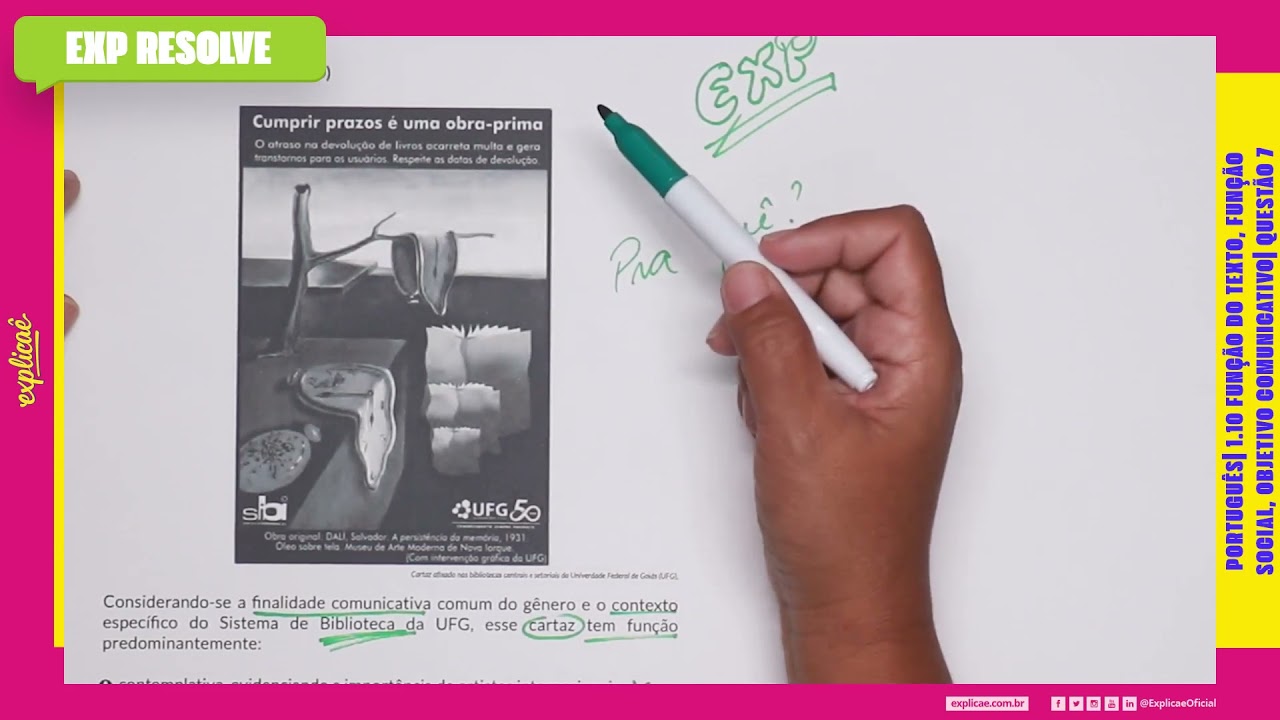 CONSIDERANDO-SE A FINALIDADE (...) |FUNÇÃO DO TEXTO, FUNÇÃO SOCIAL, OBJETIVO COMUNICATIVO