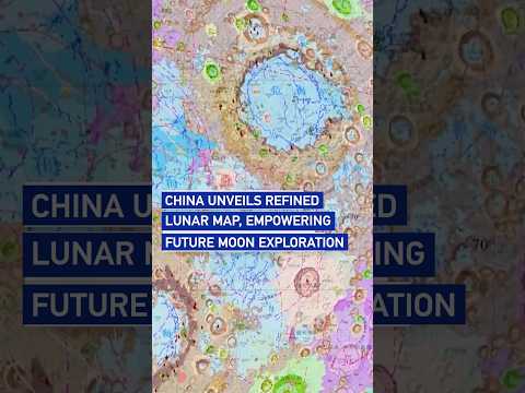 China unveils refined lunar map, empowering future moon exploration