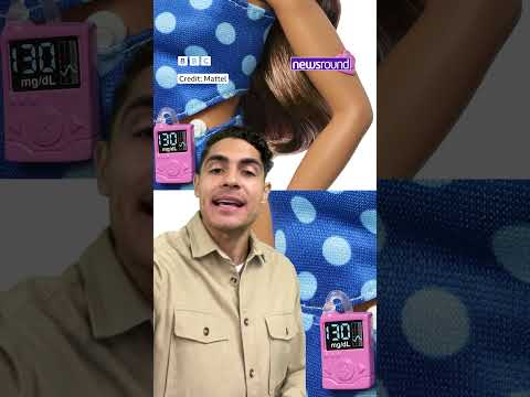 💖 Meet the First Barbie with Type 1 Diabetes! | Lila Moss Reacts | Newsround