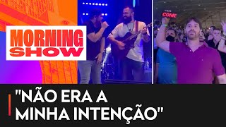 Conheça o fã que fez a dupla Jorge e Mateus parar de cantar para rir