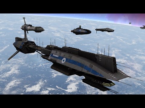 Republic Hardliners vs Separatist Holdouts - Empire at War Remake AI Space Battle