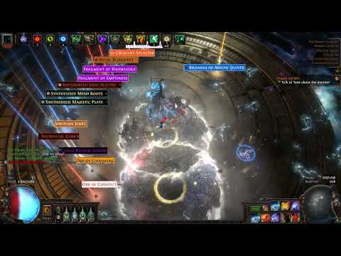 PoE 3.22 Trickster SPARK 477% proj speed 120% feared