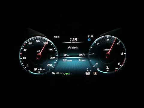 2020 Mercedes-Benz GLC 220d 4MATIC: acceleration 0 - 173 kmh