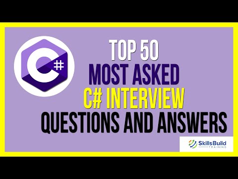 🔥 Top 50 MOST ASKED C# Interview Questions and Answers | C# Interview Prep
