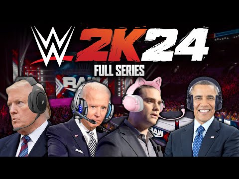 US Presidents Play WWE 2K24 (FULL SERIES)