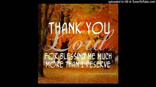 Thank You Lord by Mary Mary