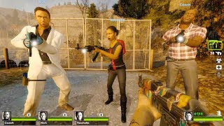 Left 4 Dead 2 - Pain Train Custom Survival Map Gameplay Walkthrough