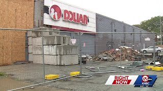 Neighbors say people are stealing items from partially collapsed Family Dollar