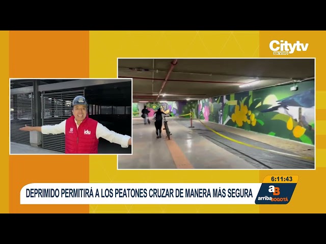 Habilitan paso peatonal en la avenida 68 con calle 13