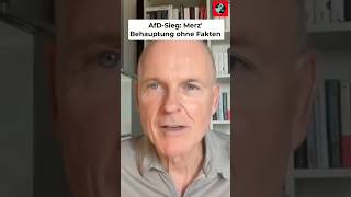 Merz kann seine AfD-Behauptung nicht mit Fakten untermauern