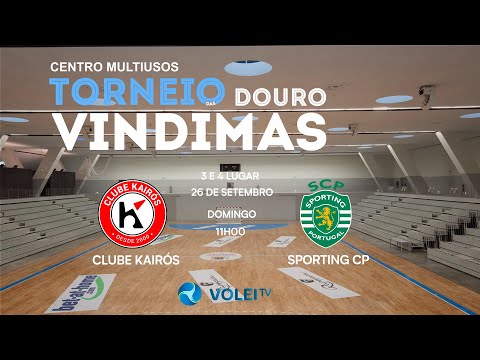 Clube Kairós vs Sporting CP - 3º e 4º Lugar - Torneio das Vindimas Lamego