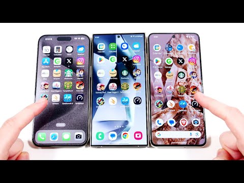 iPhone 15 Pro Max vs Galaxy S24 Ultra vs Pixel 8 Pro Speed Test