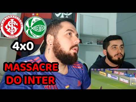 INTER GOLEIA O JUVENTUDE NO BEIRA RIO !! REACT MELHORES MOMENTOS INTERNACIONAL 4X0 JUVENTUDE
