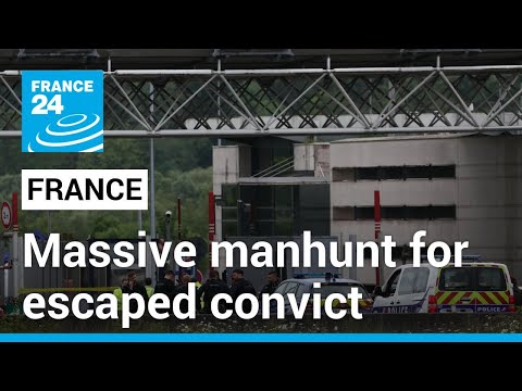 Massive manhunt for escaped convict after French prison officers killed in ambush • FRANCE 24