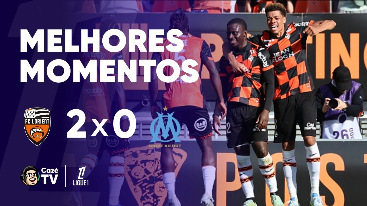 MELHORES MOMENTOS: FC LORIENT 2 X OLYMPIQUE MARSEILLE | LIGUE 1 2025/2026 | 30ª RODADA