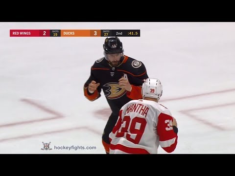 Anthony Mantha vs Ryan Kesler