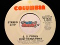 S.S. Fools - First Things First ■ Promo 45 RPM 1976 ■ OffTheCharts365