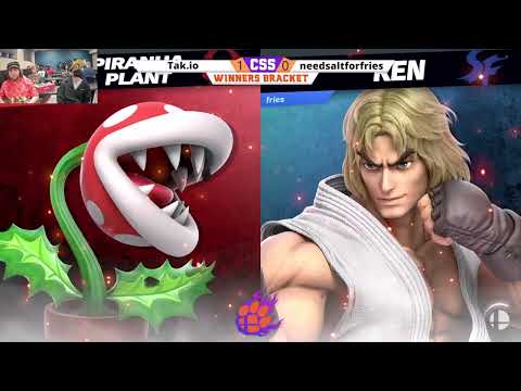 Clocktower Smash 87 - Winners - Tak.io (Piranha Plant) vs. NeedSaltForFries (Pac-Man, Ken) - SSBU