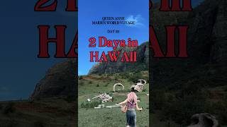 Queen Anne’s 1st Hawaii Overnight 🚢 #Cunard #QueenAnne #Cruise #cruiseship #kualoaranch #Lost