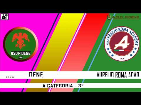 CAMPIONATO REGIONALE PRIMA CATEGORIA 2019-20 - 3° GIORNATA - ASD FIDENE - AURELIO ROMA ACADEMY 1-0