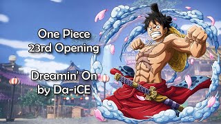 Download lagu One Piece OP 23 Dreamin On Lyrics... mp3