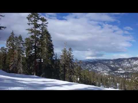 Skiing down Stagecoach, 2016-01-28