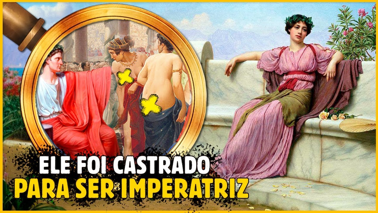 O JOVEM CASTRADO POR NERO QUE VIROU IMPERATRIZ NA ROMA ANTIGA, ASSIM FOI ESPORO