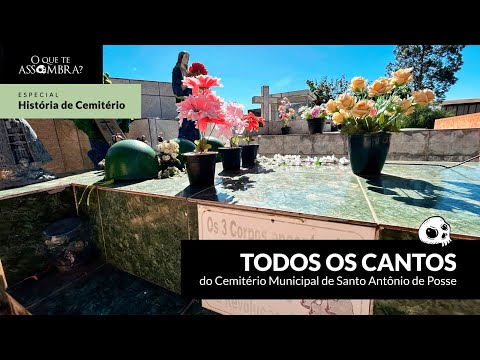 Tour no Cemitério Municipal de Santo Antônio de Posse/SP