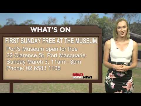 Prime7 Local News - Mid North Coast What's On (27/2/2019)