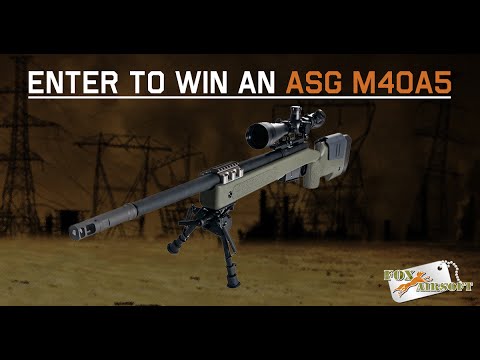 M40A5 Airsoft Gas Sniper Rifle Giveaway!