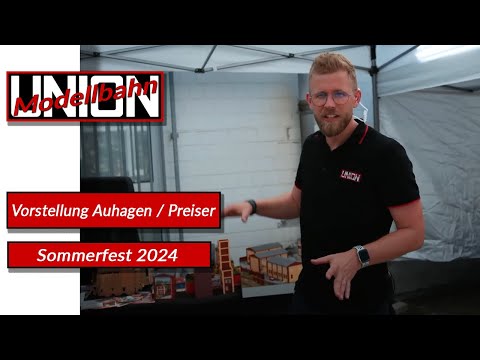 Vorstellung Auhagen und Preiser - Modellbahn Union Sommerfest 2024
