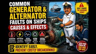 Common Generator & Alternator Faults on Ships: Causes and Effects