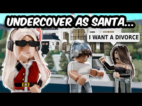 I WENT UNDERCOVER AS SANTA CLAUS TO BREAK INTO BLOXBURG HOUSES