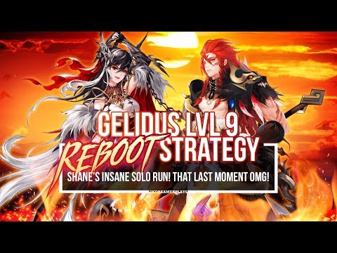 GELIDUS (Lvl 9) REBOOT ~Single Run Clear!~ | Seven Knights