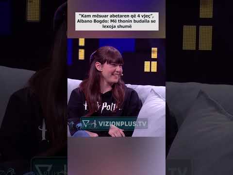 “Kam mësuar abetaren që 4 vjeç”, Albano Bogdo: Më thonin budalla se lexoja shumë