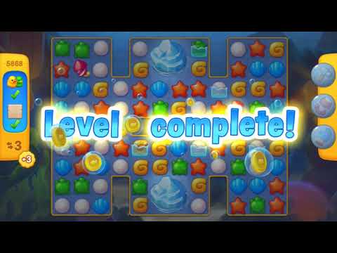 Fishdom  Level 5866 - 5880 🐠