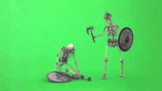 Download lagu Green Screen FX Warrior Skeletons 320p... mp3