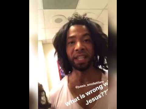 Thumbnail for Jussie smollett and Taraji p Henson joking around backstage