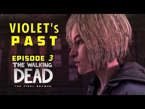 Why is Violet in the School for Troubled Kids | Violet Tells Her Story | TWD Final Season