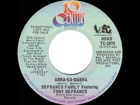 1974 DeFranco Family - Abra-Ca-Dabra (mono radio promo 45)
