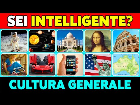 🧠 Quanto sei INTELLIGENTE? 😏 Quiz di Cultura Generale 📚