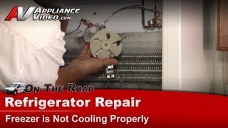 Hotpoint Refrigerator Repair: Freezer Not Cooling Properly - Evaporator Fan Motor