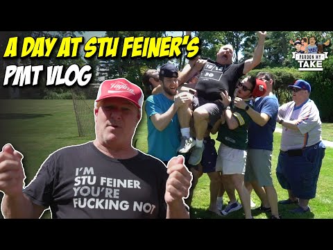Pardon MY Take Spends the Day at Stu Feiner's | PMT Vlog