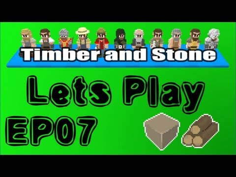 Timber and Stone Episode 7 - Design me a castle [Let's Play]